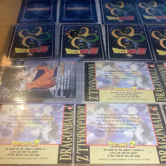 30 Vintage Dragon Ball Z cards 97,1998,&2002 (8 1997 Ani Mayhem,10 1999,12 2002 - Picture 10 of 16